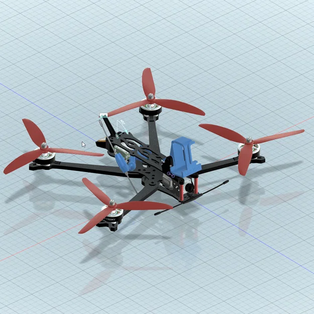 Bộ Linh Kiện In 3D TPU Cho Khung FPV OXYM 7 Inch - Image 2