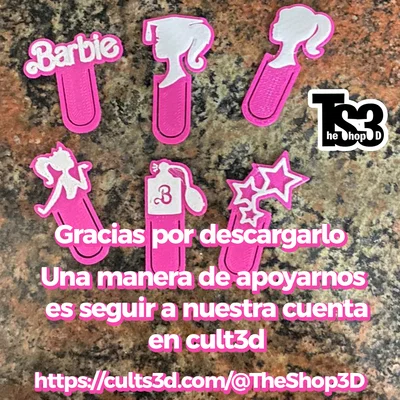 Móc Khóa Barbie (Barbie Keychain)