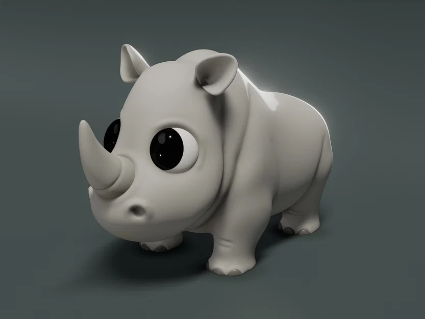 Rocky the Rhino – Chú tê giác dễ thương - Image 1