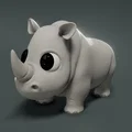 Rocky the Rhino – Chú tê giác dễ thương - Thumbnail 1