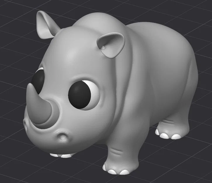 Rocky the Rhino – Chú tê giác dễ thương - Image 3
