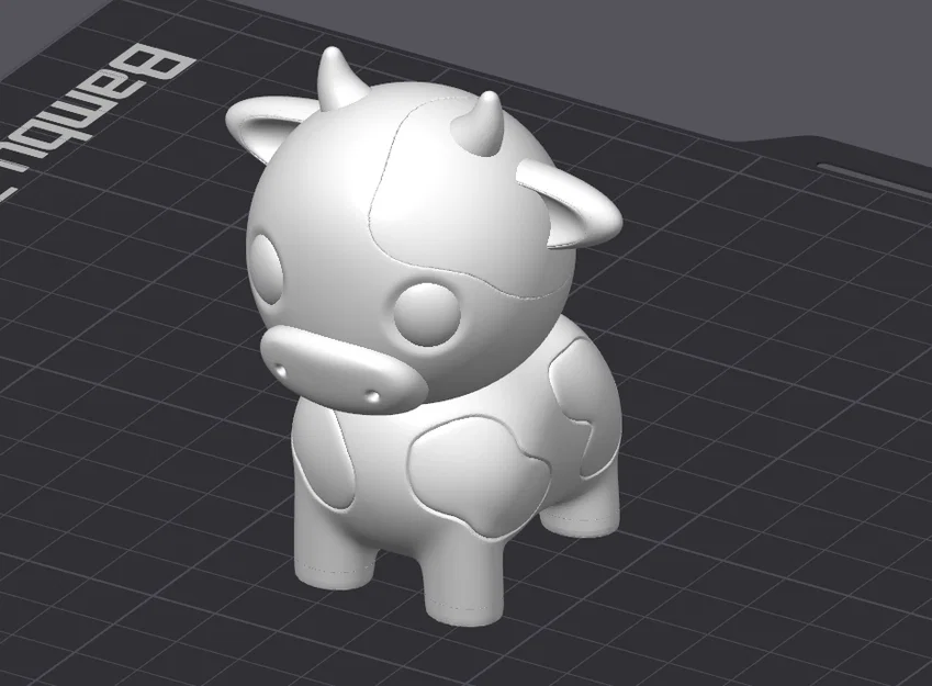 Cow Cindy – Mẫu bò 3D dễ thương - Image 3