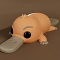 Mô hình thú mỏ vịt Puffin đáng yêu (Platypus Puffin) - In 3D - Thumbnail 1