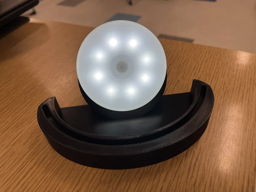 Đế đèn Lithophane cong (Curved Lithophane Base) - In 3D cực đẹp - Image 2