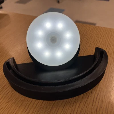 Đế đèn Lithophane cong (Curved Lithophane Base) - In 3D cực đẹp
