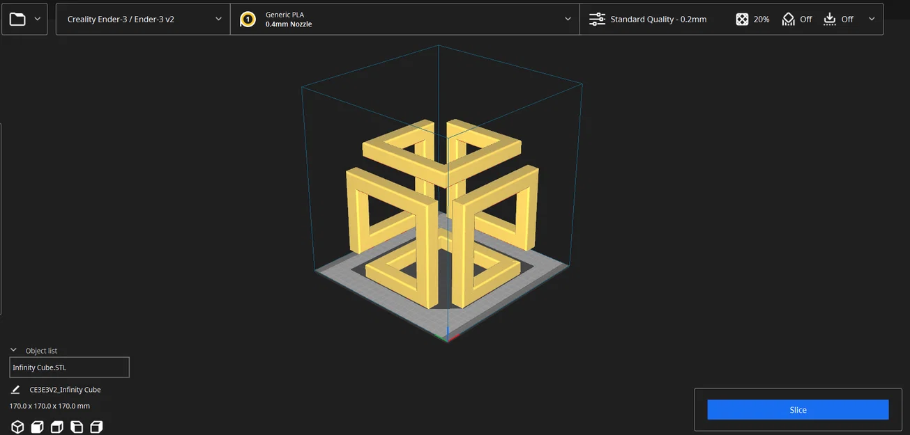 Mô hình 3D Infinity Cube: Khối lập phương vô tận trang trí bàn làm việc - Image 2