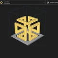 Mô hình 3D Infinity Cube: Khối lập phương vô tận trang trí bàn làm việc - Thumbnail 2