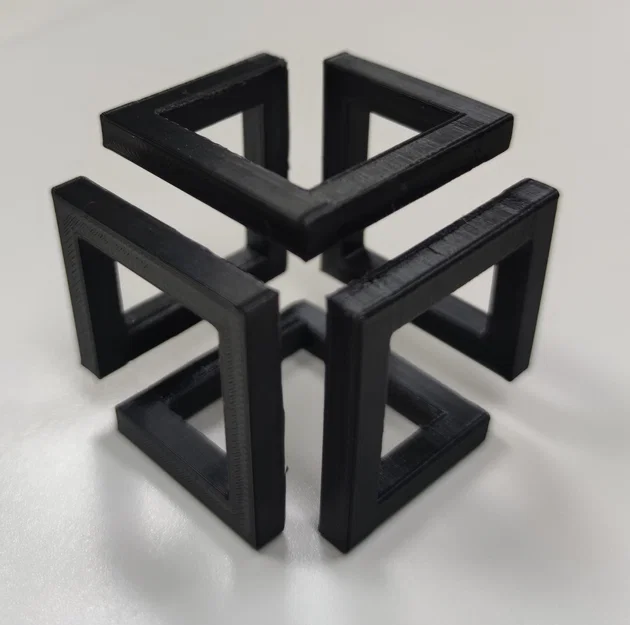 Mô hình 3D Infinity Cube: Khối lập phương vô tận trang trí bàn làm việc - Image 3