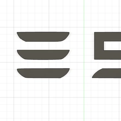 Mô hình in 3D logo Tesla (Kèm biểu tượng và chữ cái)