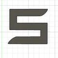 Mô hình in 3D logo Tesla (Kèm biểu tượng và chữ cái) - Thumbnail 4