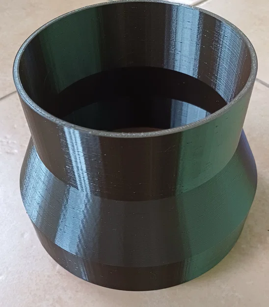 Bộ chuyển đổi ống dẫn khí máy hút mùi 150mm sang 120mm in 3D - Image 1