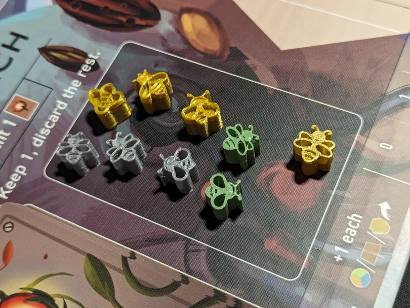 Marker Người Chơi Boardgame Apiary (Hình Ong) - Image 1