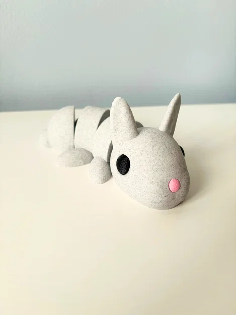 Flexi Bunny – Thỏ dẻo dễ thương in 3D - Image 1