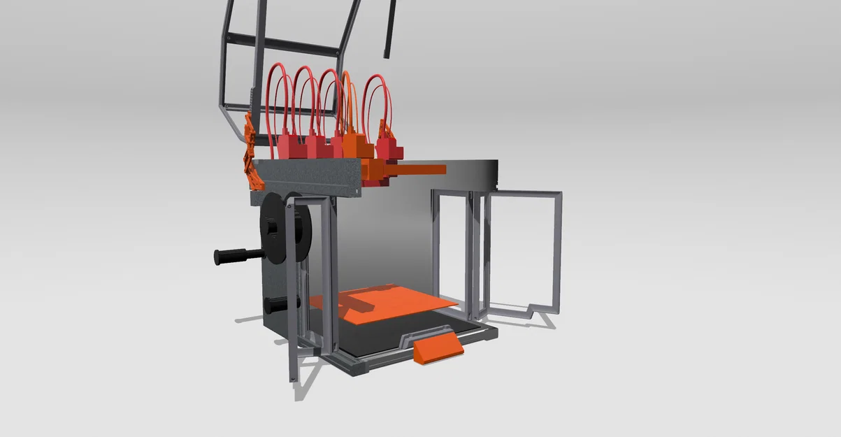Bộ thùng bao (Enclosure) tùy chỉnh cho máy in 3D PRUSA XL - Image 5
