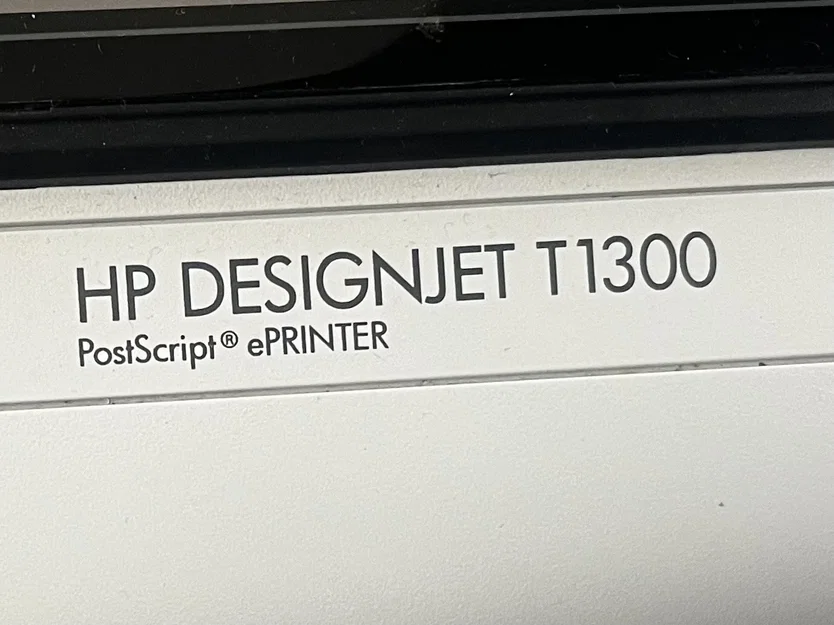 Trục giữ cuộn giấy in 3D cho máy HP DesignJet T1300 - Image 2