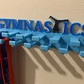 Móc treo huy chương thể dục dụng cụ cho bé (Kid's Gymnastics Medal Holder) - Thumbnail 2