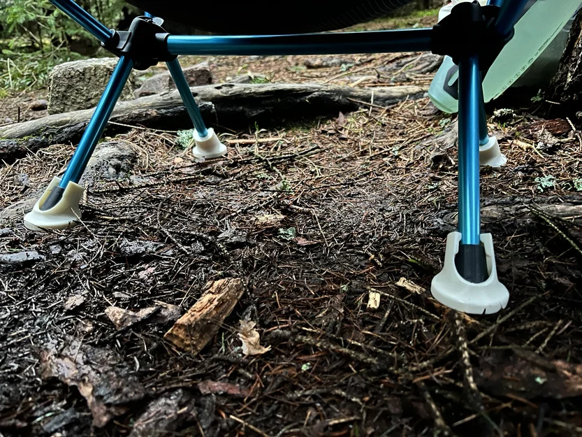 Đế chống lún 3D cho ghế cắm trại Helinox Chair Zero siêu bền - Image 1