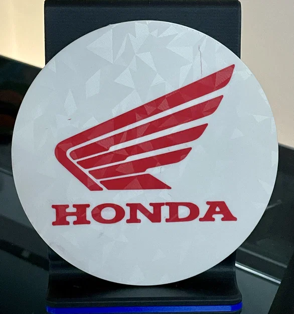 Miếng lót ly Honda độc đáo (Coaster Honda) - Phụ kiện 3D cho tín đồ xe - Image 1