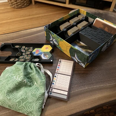 Organizer Insert cho Cascadia (Base Game + Landmarks Expansion)