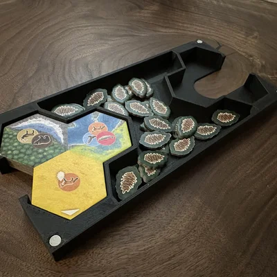 Organizer Insert cho Cascadia (Base Game + Landmarks Expansion)