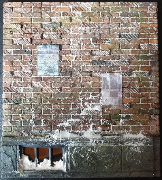 Tường gạch RCD cho Diorama (The Last of Us) - Image 2