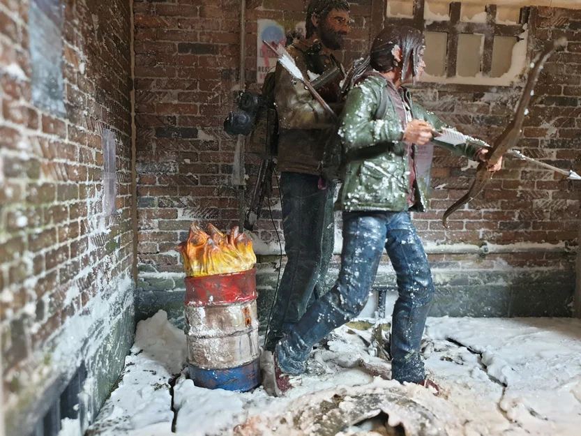 Tường gạch RCD cho Diorama (The Last of Us) - Image 3