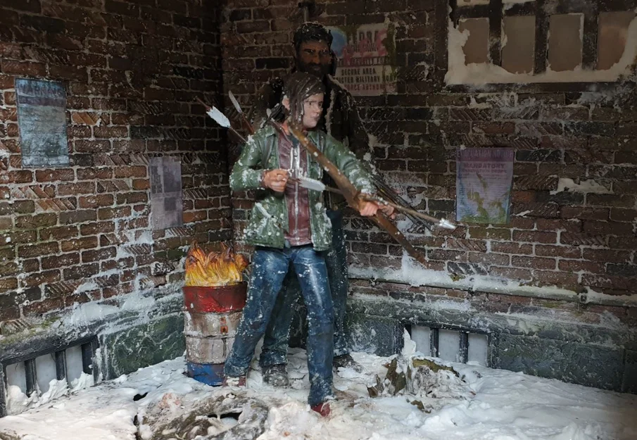 Tường gạch RCD cho Diorama (The Last of Us) - Image 4