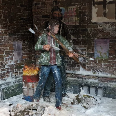 Tường gạch RCD cho Diorama (The Last of Us)