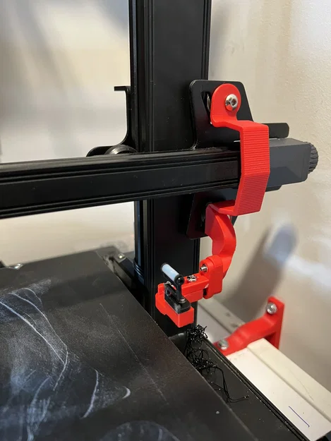 Ender 3 S1 Nozzle Wiper (Gạt/Lau Nozzle) - Image 4