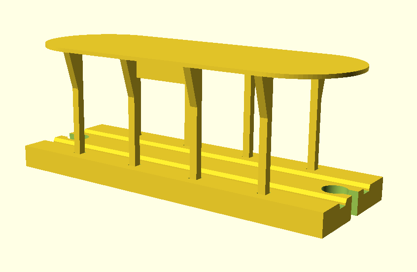 Mô hình nhà ga xe lửa 3D in cho đường ray Brio và Ikea - Image 6