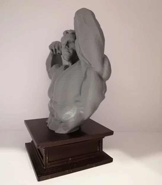 Mô hình 3D tượng bán thân Arnold Schwarzenegger vạm vỡ - Image 6