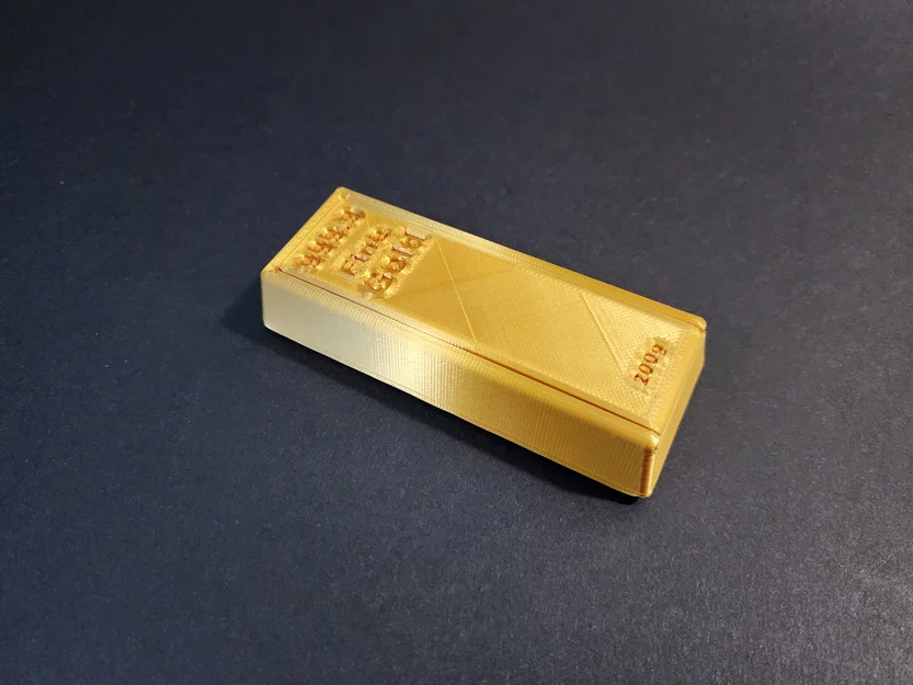 Hộp đựng dạng thỏi vàng - 2 dung sai - Image 2