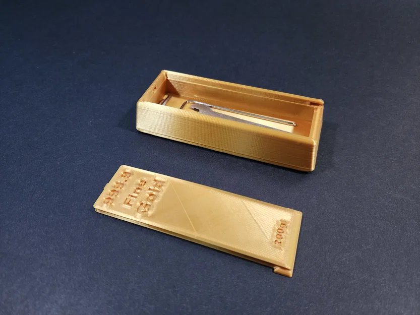 Hộp đựng dạng thỏi vàng - 2 dung sai - Image 3