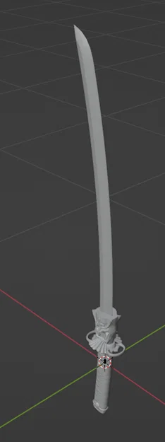 Mô hình kiếm Katana Oni 2.0 Valorant - File in 3D chi tiết - Image 1
