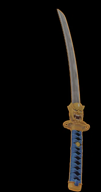 Mô hình kiếm Katana Oni 2.0 Valorant - File in 3D chi tiết - Image 3