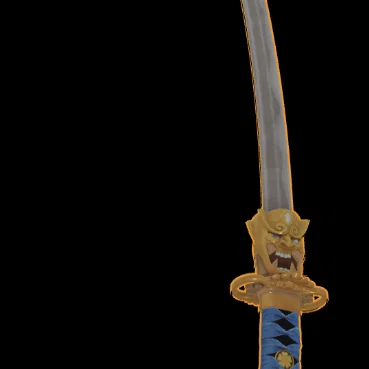 Mô hình kiếm Katana Oni 2.0 Valorant - File in 3D chi tiết