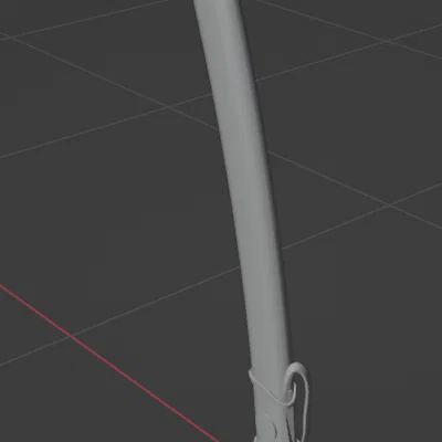 Mô hình kiếm Katana Oni 2.0 Valorant - File in 3D chi tiết