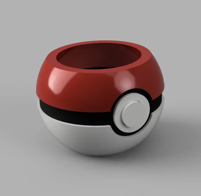 Chậu Cây Pokeball (Pokeball Plant Pot) - Image 2