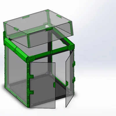 Bộ khung bao quanh máy in 3D Tronxy X5SA - Giải pháp nâng cấp hoàn hảo