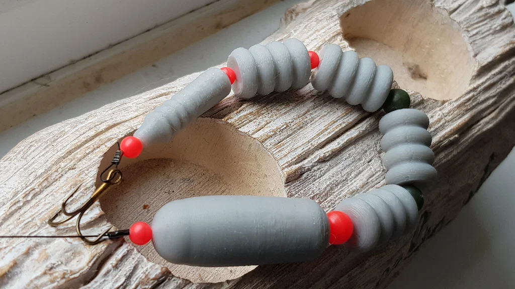Mồi câu dạng giun (Worm Like Fishing Lure) - Image 1