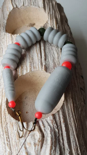 Mồi câu dạng giun (Worm Like Fishing Lure) - Image 2