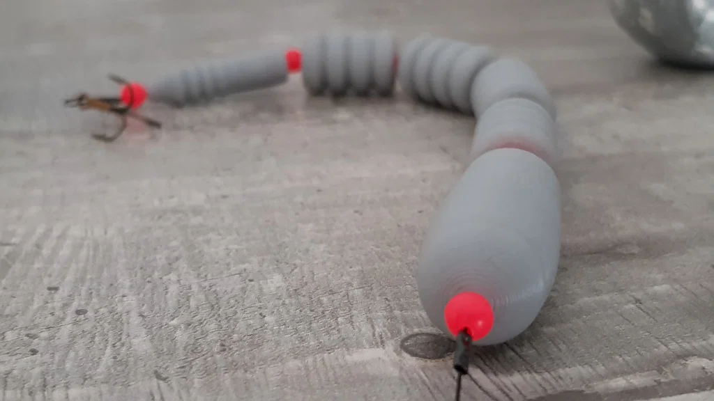 Mồi câu dạng giun (Worm Like Fishing Lure) - Image 6