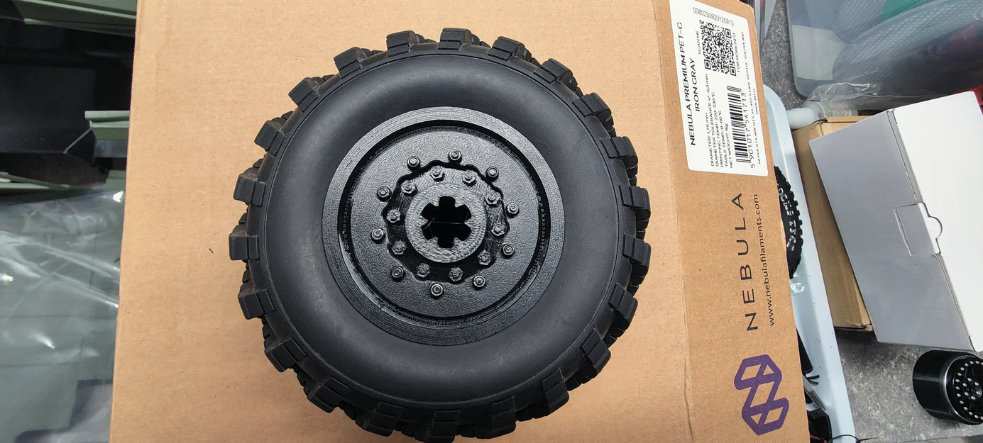 Mâm xe Beadlock in 3D cho mô hình xe tải TATRA 815VT 8x8 - Image 1