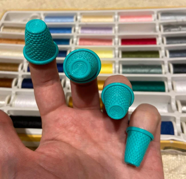 Thimble An Toàn Công Thái Học + Ring Thimble Kiểu Nhật - Image 2