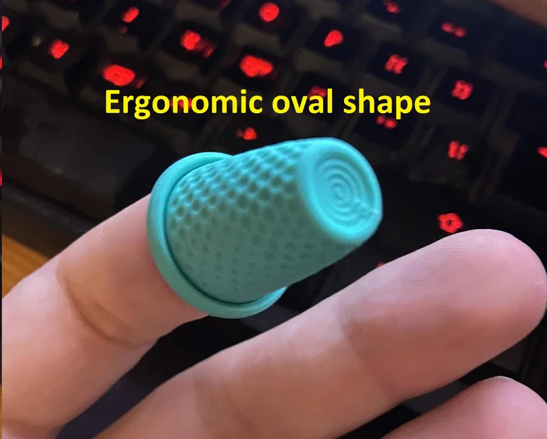 Thimble An Toàn Công Thái Học + Ring Thimble Kiểu Nhật - Image 3