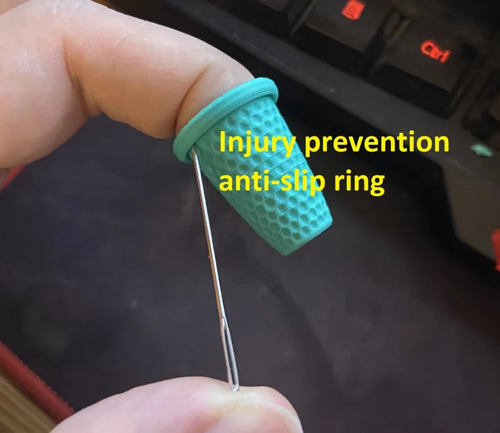 Thimble An Toàn Công Thái Học + Ring Thimble Kiểu Nhật - Image 5