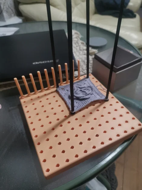 Bảng chặn làm thẳng đồ đan (Blocking Board) cho kitting - Image 1
