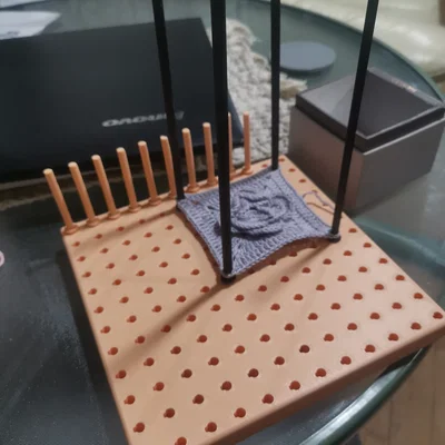 Bảng chặn làm thẳng đồ đan (Blocking Board) cho kitting