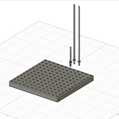 Bảng chặn làm thẳng đồ đan (Blocking Board) cho kitting
