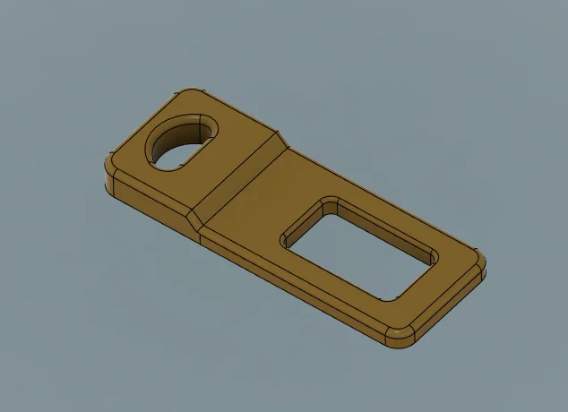 Sealbelt Muter Dummy – Chốt cắm tắt báo dây an toàn (gắn keychain) - Image 1